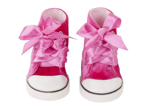 Acheter Chaussures de poupée à paillettes de 43cm, nouvelles bottes de  poupée, sandales, vêtements de poupée, accessoires, chaussures manuelles de  7cm