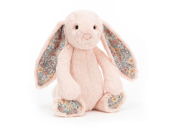 Jellycat - Peluche Bashful Fern Bunny Medium - l : 12 cm x H: 31 cm
