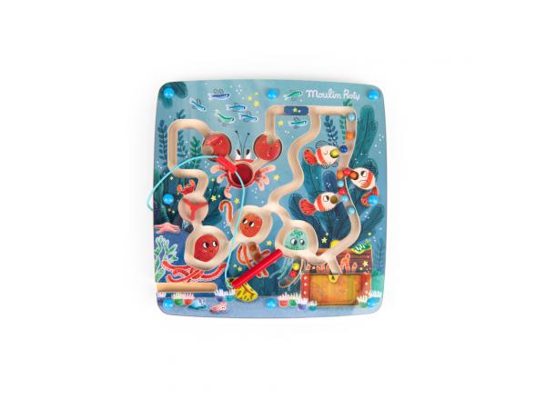 Moulin Roty - Puzzle phosphorescent Sous la mer (24 pièces) Les